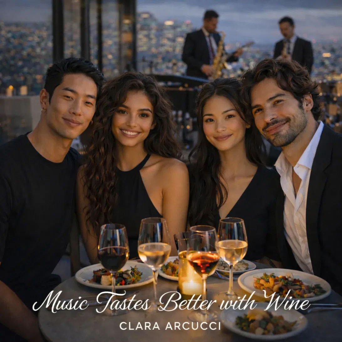Music Tastes Better with Wine — audiobook cover