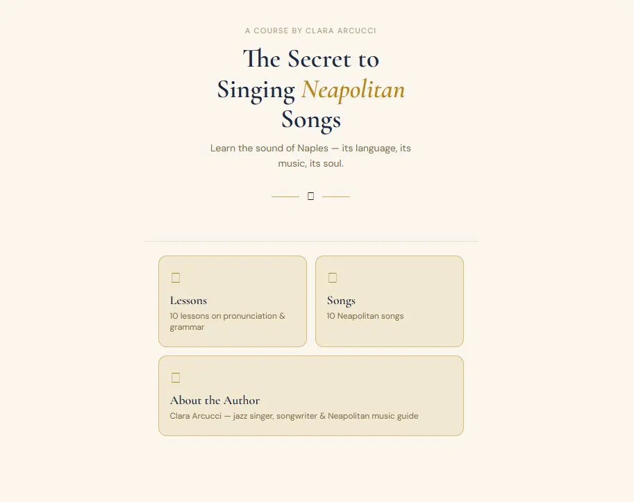 Napule Sona — screenshot app